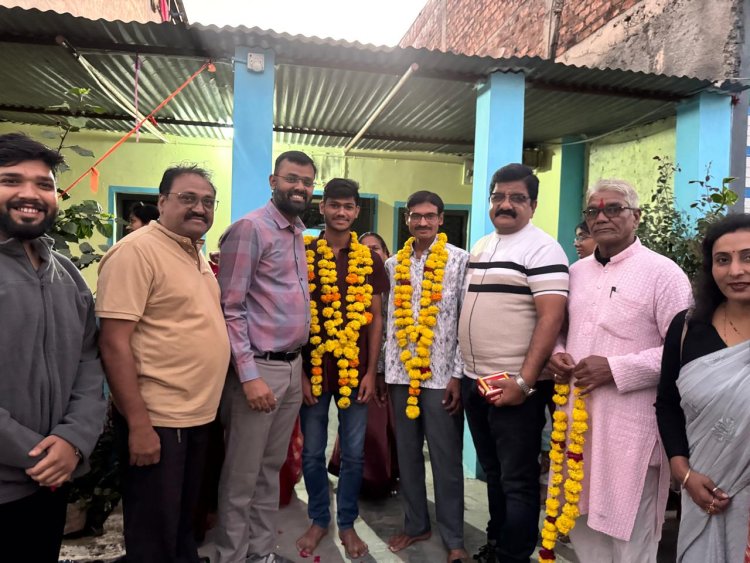 शिक्षकों की प्रेरणा और कड़ी मेहनत के बलबूते पर अमन जायसवाल ने पिता का किया सपना किया, एमबीबीएस के लिए हुआ चयन