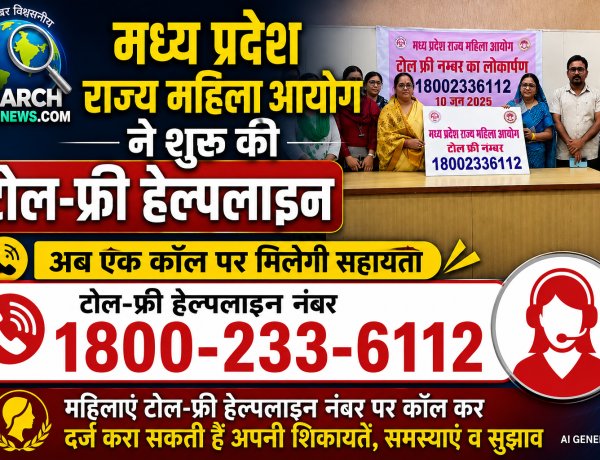 मध्य प्रदेश राज्य महिला आयोग ने शुरू की टोल-फ्री हेल्पलाइन, अब एक कॉल पर मिलेगी सहायता