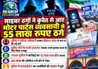 साइबर ठगों ने कुवैत से आए मोटर पार्ट्स व्यवसायी से 55 लाख रुपए ठगे, पुलिस व एटीएस अधिकारी बनकर डिजिटल अरेस्ट के नाम पर की गई ठगी